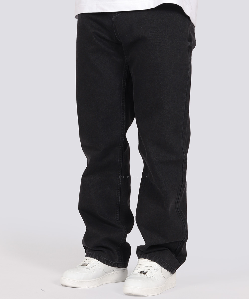     ذغالی شلوار جین بگ استایل 0116  - تصویر 7