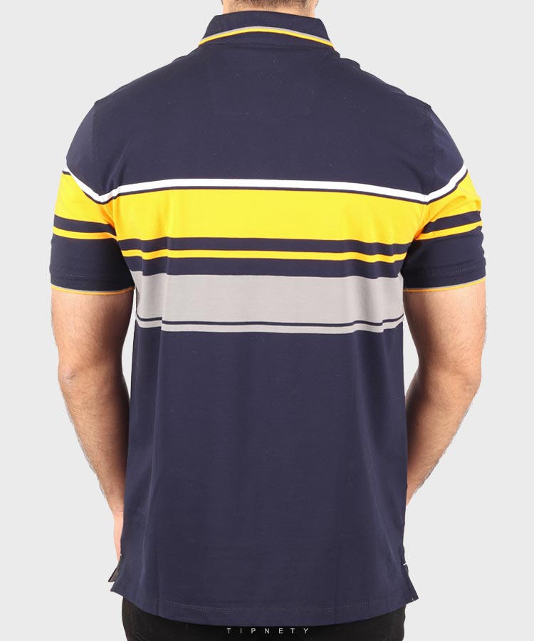                                         سبز زرد قرمز آبی تیشرت یقه دار 7831  - تصویر 10