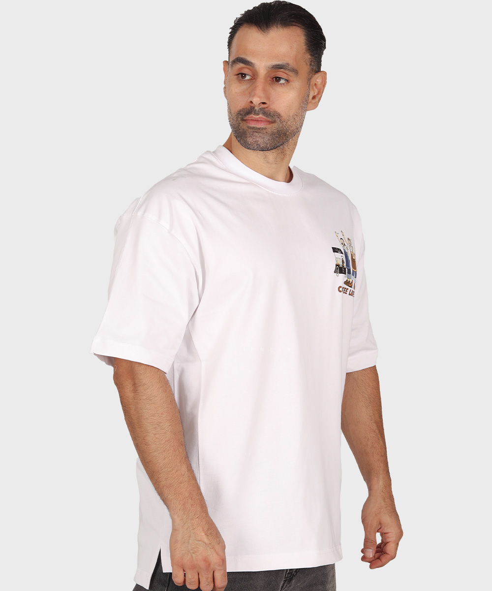 سبز             کرم روشن سفید تیشرت لش 1720  - تصویر 9