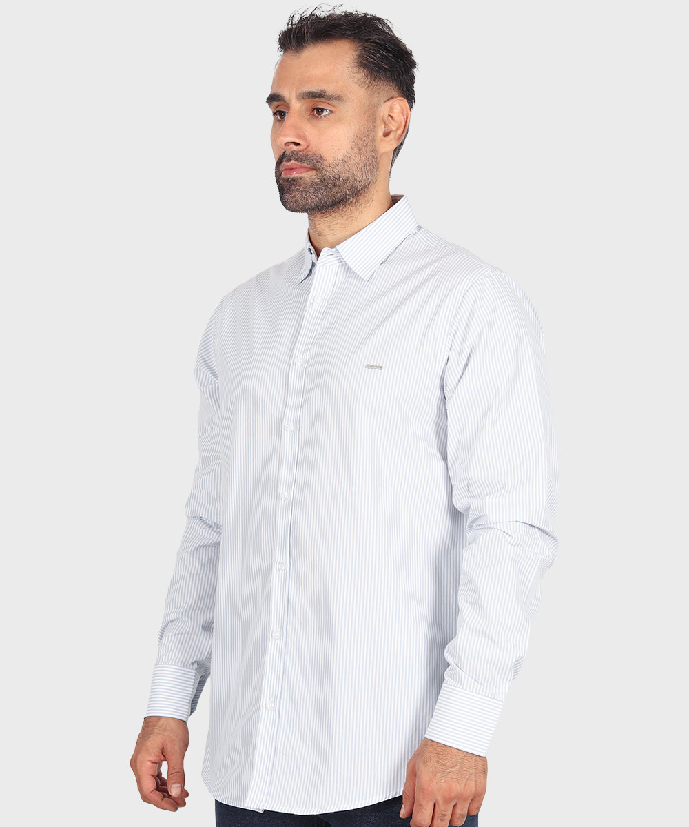       سورمه ای آبی پیراهن آستین بلند فیت 1432  - تصویر 8