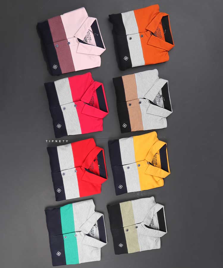 تیشرت یقه دار مردانه 5307