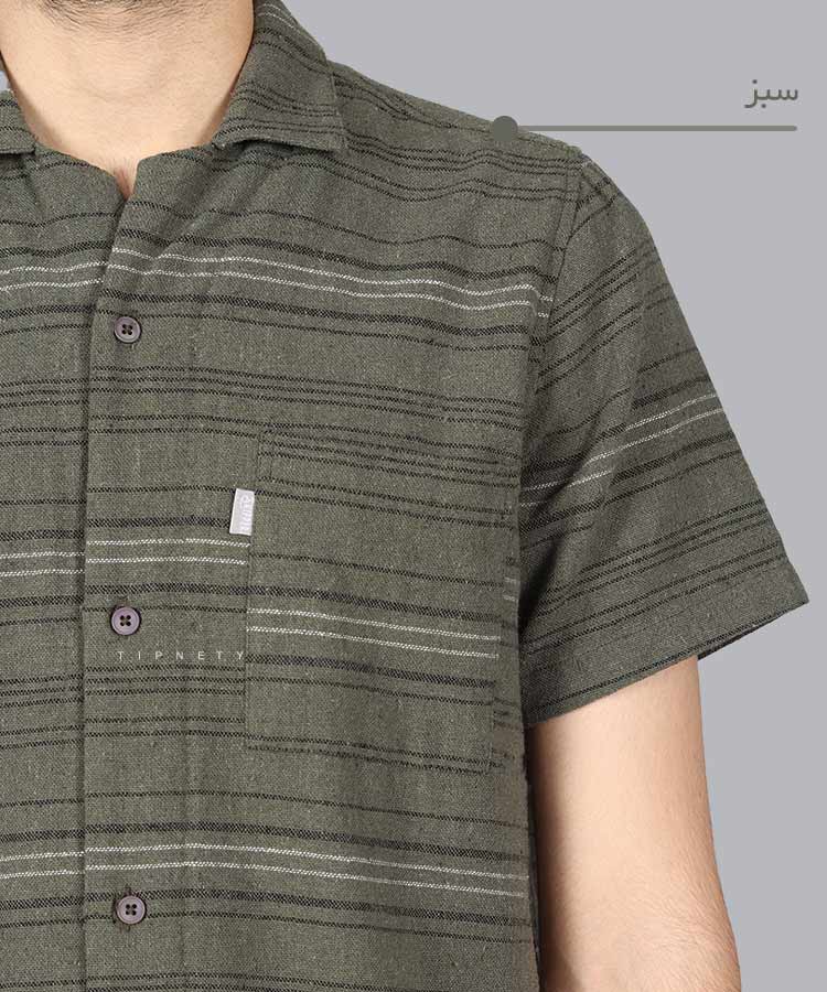                                                                                                                 سورمه ای مشکی دودی سبز شیری کرم پیراهن لش 2505  - تصویر 3