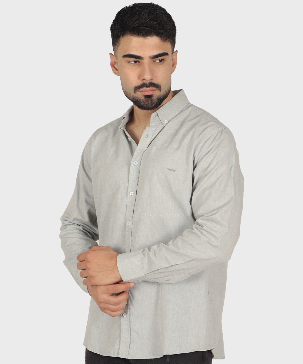 پیراهن مردانه آستین بلند ساده 3975