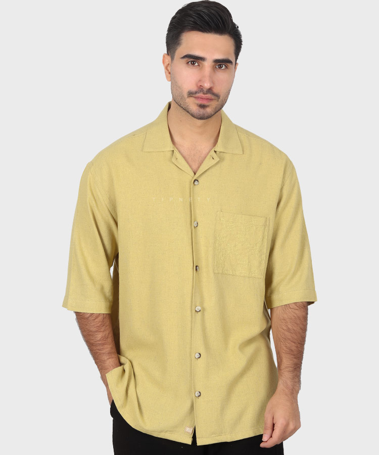 پیراهن یقه انگلیسی مردانه لش 4344