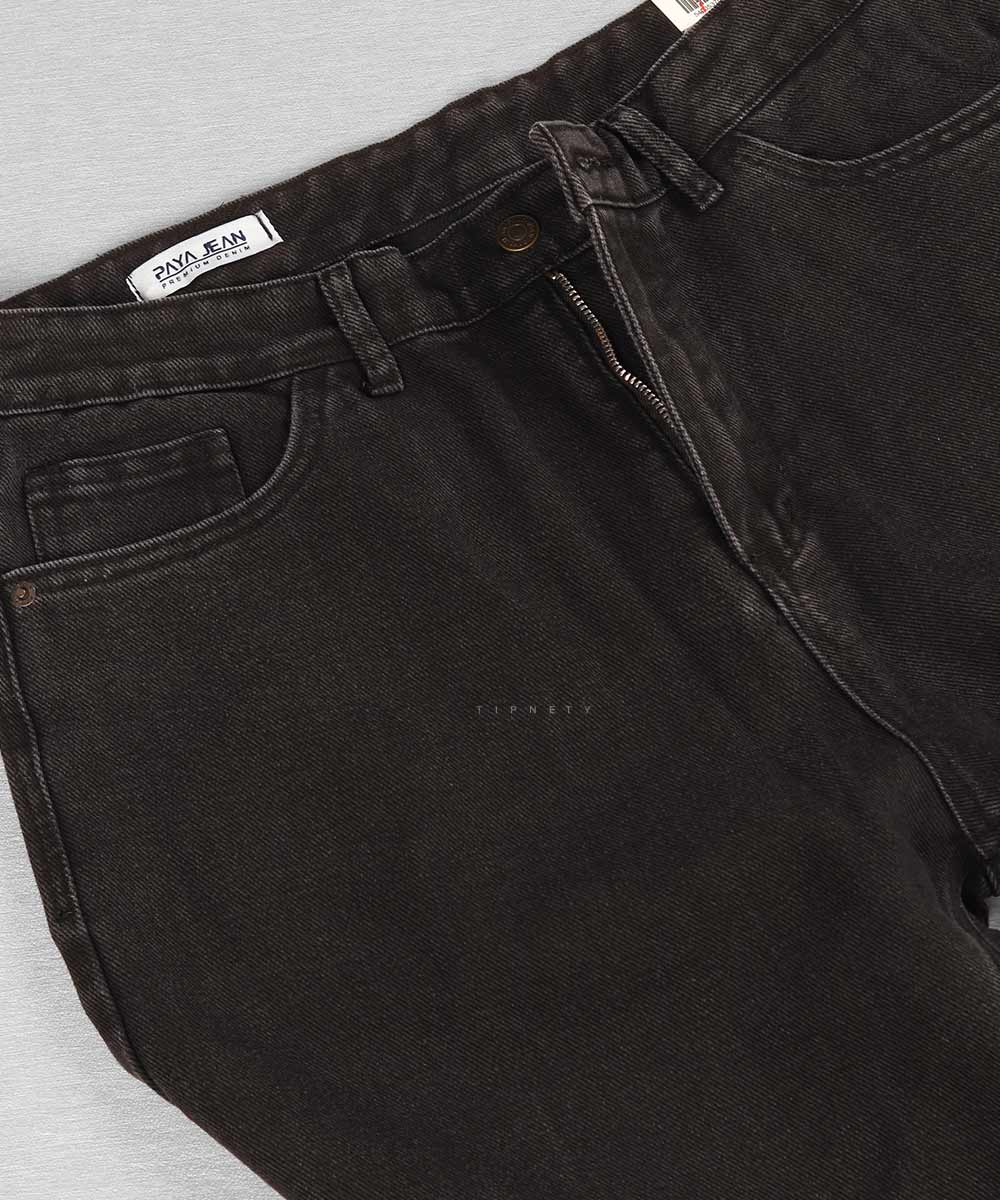 ذغالی شلوار جین بگ استایل 0850  - تصویر 5