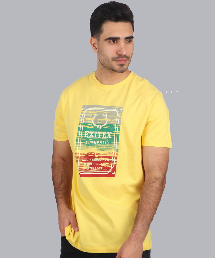 تیشرت طرح دار مردانه 0417