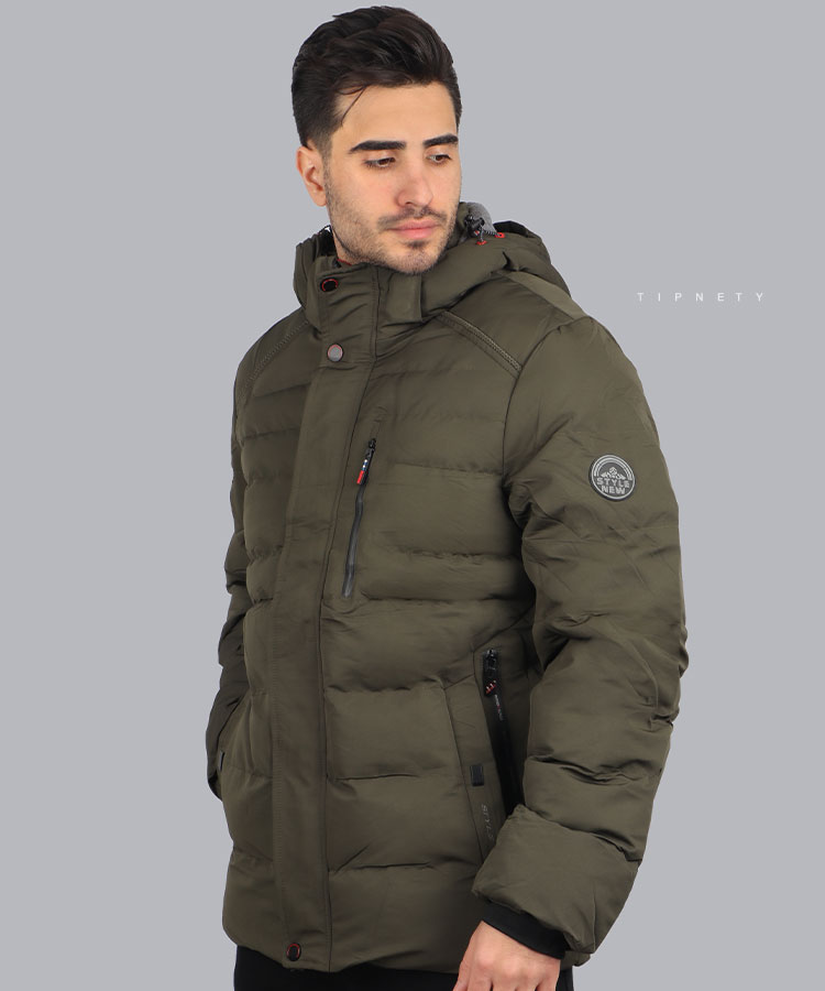                                                                                     سبز سورمه ای قرمز مشکی زرد زمستانه کاپشن 2235  - تصویر 3