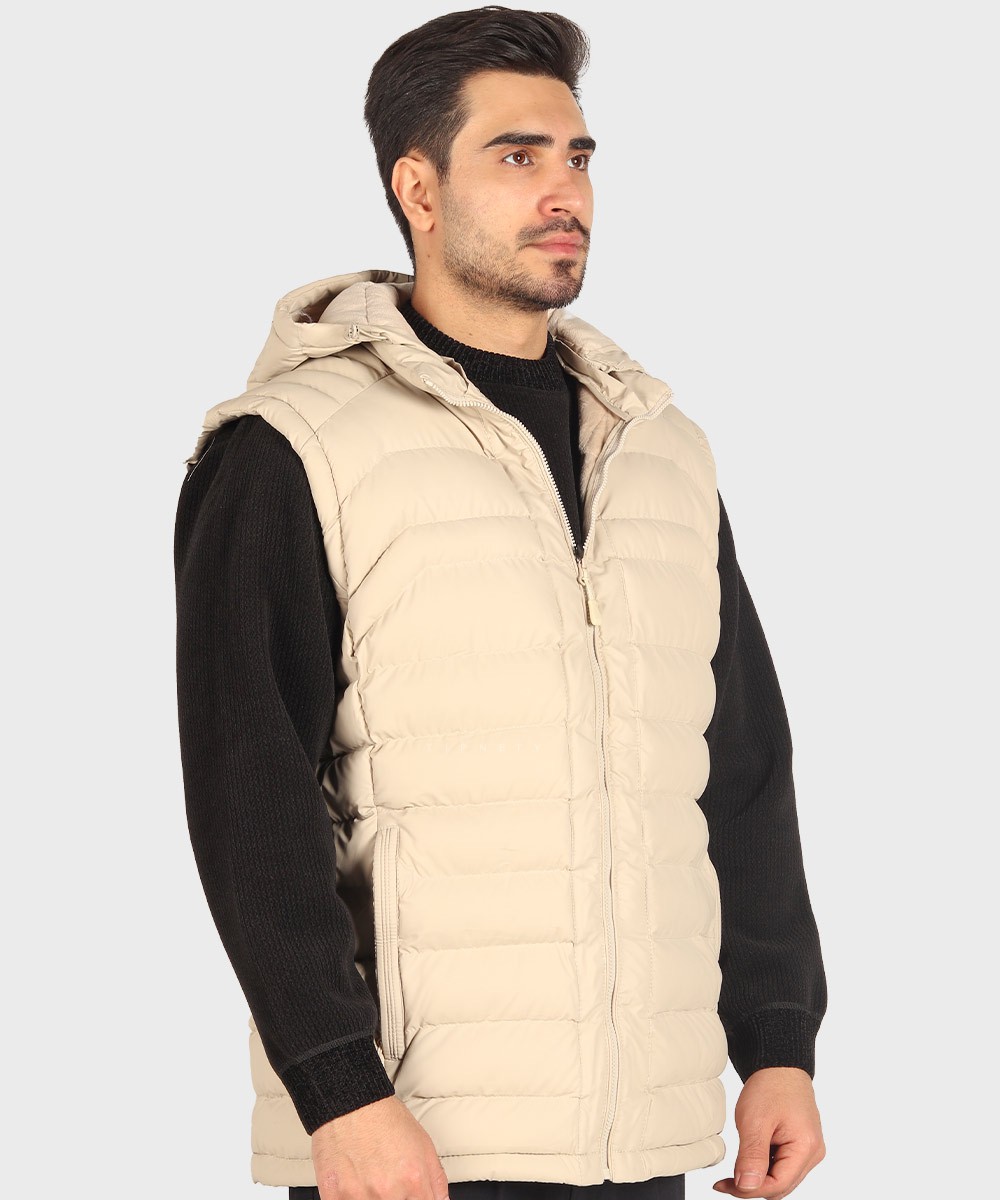     سورمه ای سبز مشکی کرم زمستانه پافر 2971  - تصویر 4