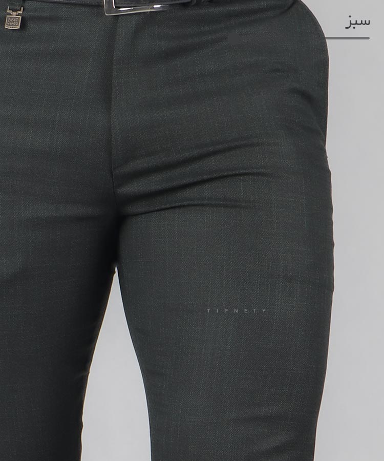                                                             قهوه ای ذغالی سورمه ای طوسی سبز شلوار پارچه ای راسته 0270  - تصویر 5