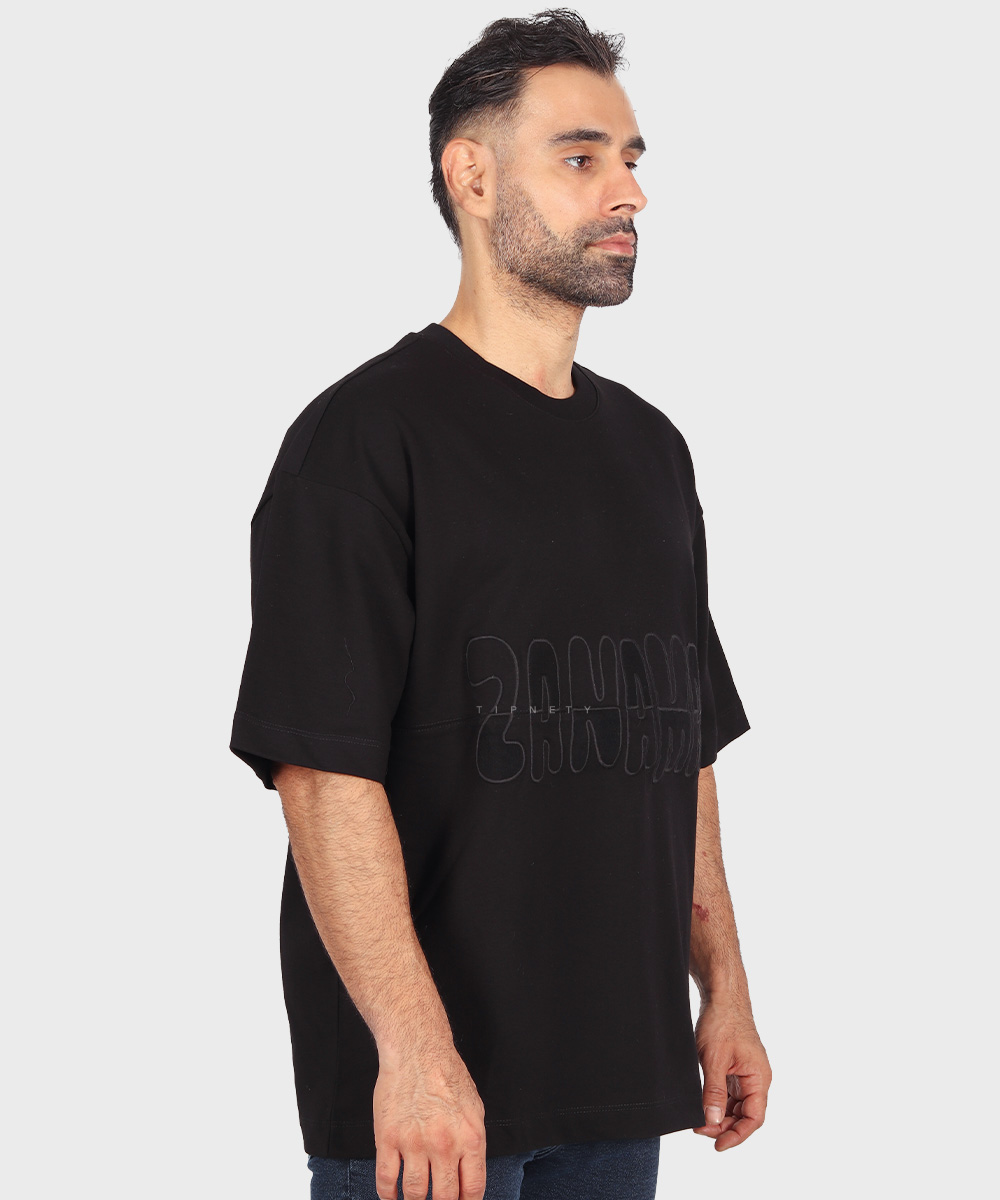 خاکی مشکی طوسی تیشرت لش 1625  - تصویر 12