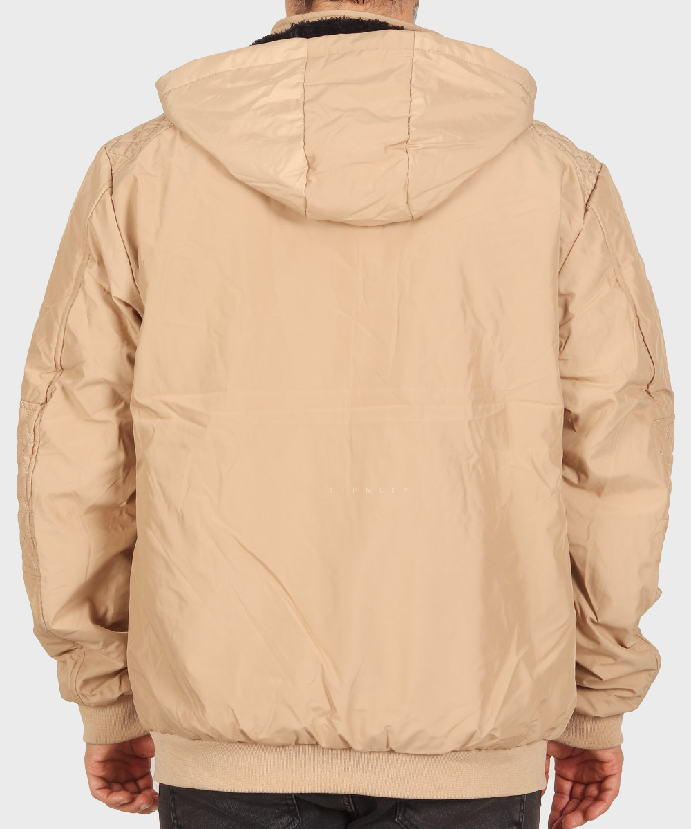         مشکی سورمه ای خاکی زمستانه کاپشن 9808  - تصویر 10