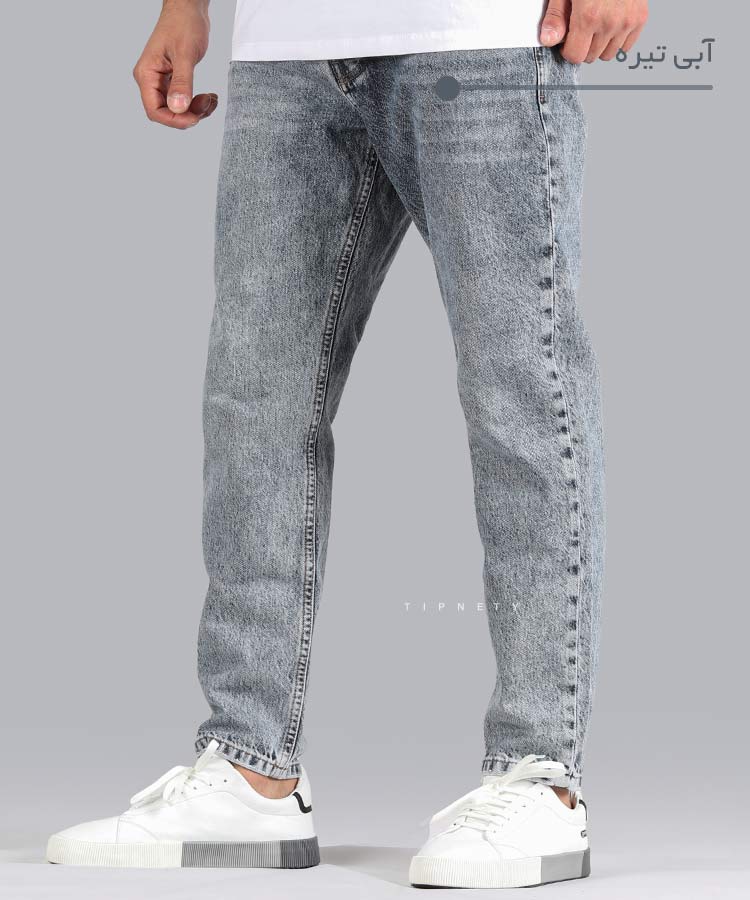       تیره   روشن         تیره   روشن     آبی مشکی آبی تیره آبی روشن طوسی شلوار جین مام فیت 3803  - تصویر 4