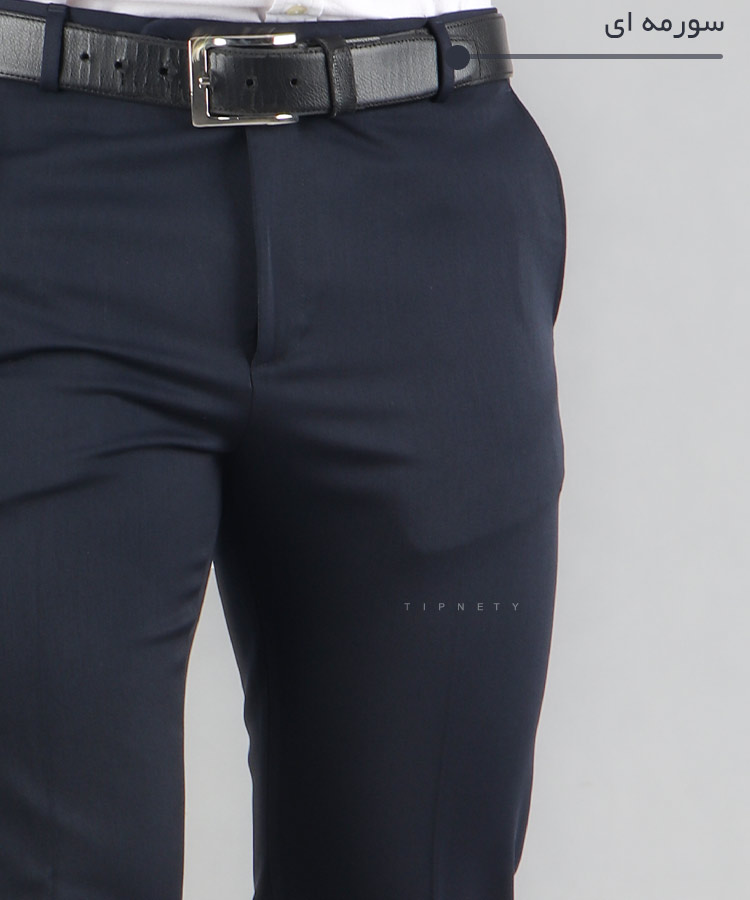                     طوسی ذغالی مشکی سورمه ای شلوار پارچه ای راسته 0122  - تصویر 4