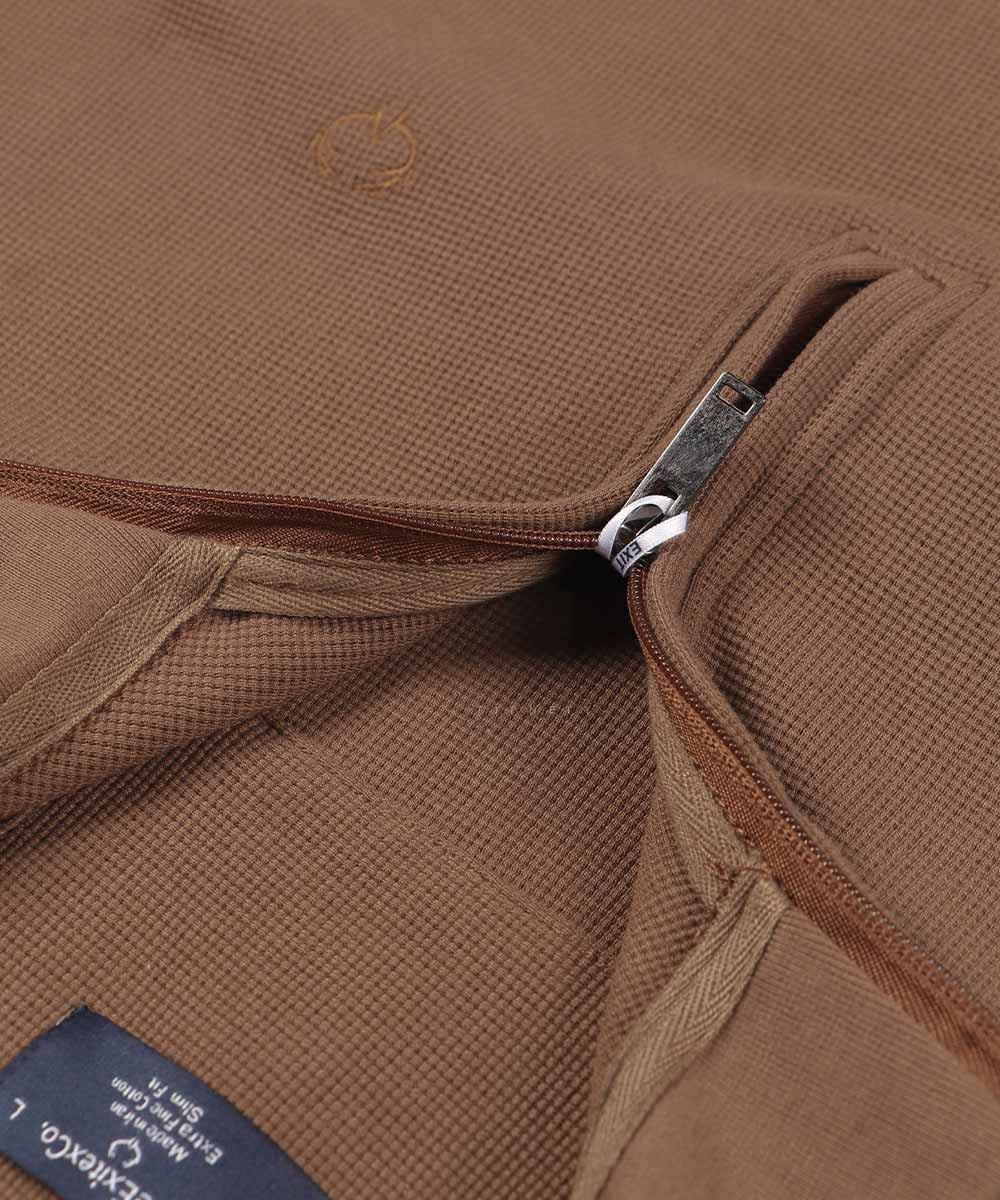                 قهوه ای نفتی آبی روشن مشکی شکلاتی کرم صدری پاییزه پلیور 8016  - تصویر 8