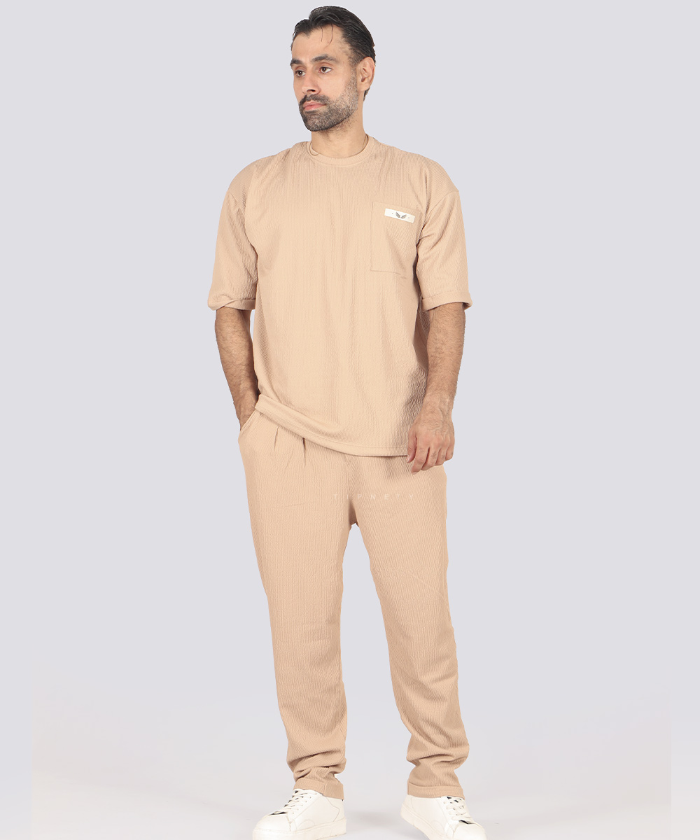     سورمه ای کرم لجنی یشمی راحتی ست 2045  - تصویر 2