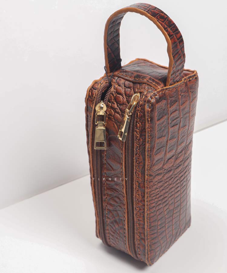                   مشکی عسلی کیف دستی 7625  - تصویر 3