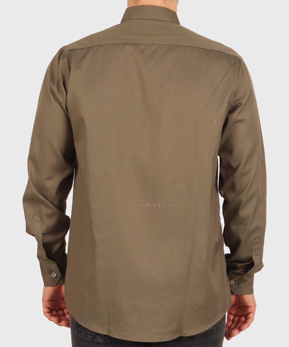                   مشکی سفید لجنی یشمی شیری فیروزه ای آبی تیره آبی روشن زرشکی سورمه ای طوسی روشن کله غازی سبز پیراهن آستین بلند فیت 0387  - تصویر 24