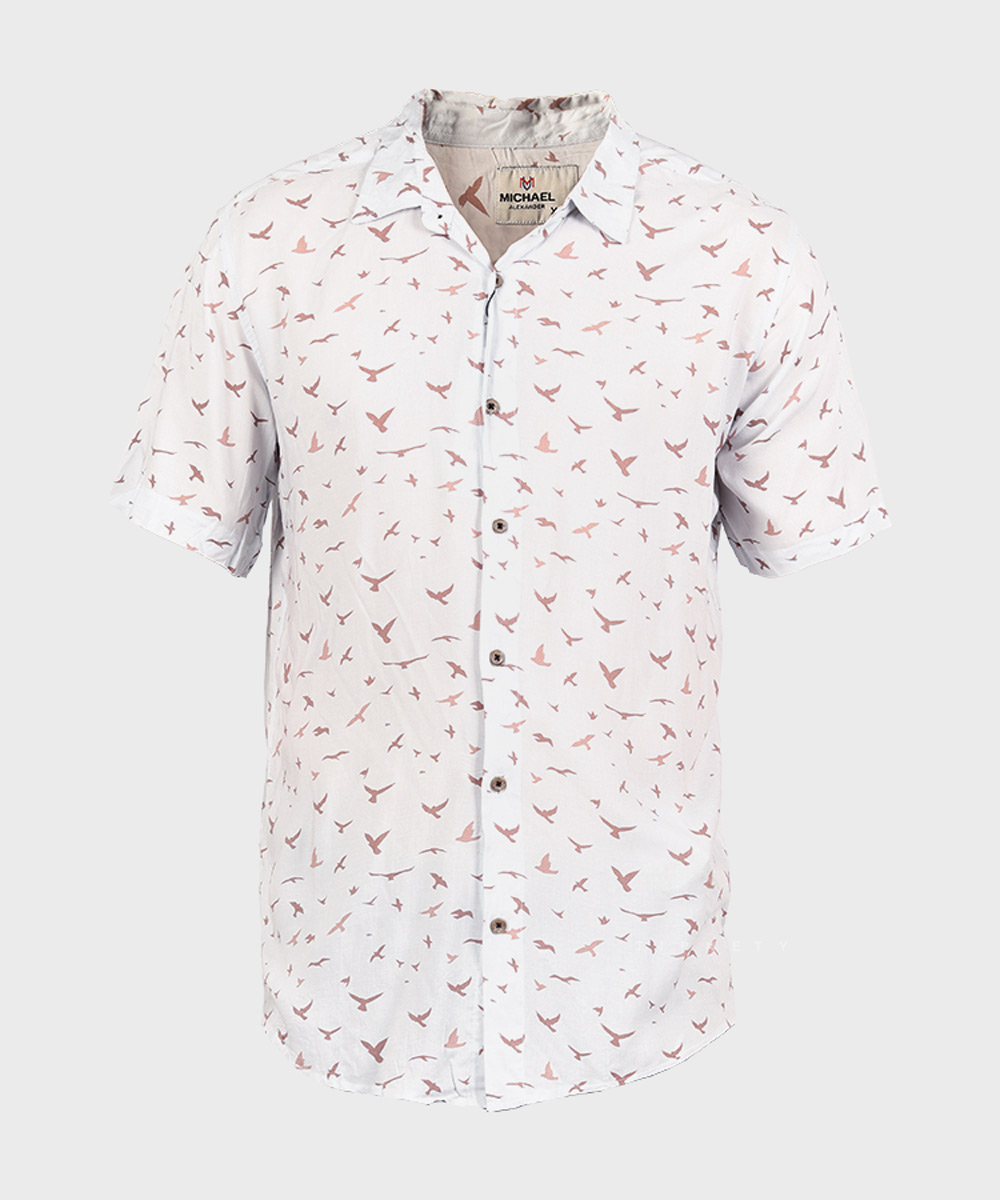 پیراهن مردانه هاوایی آستین کوتاه 2022