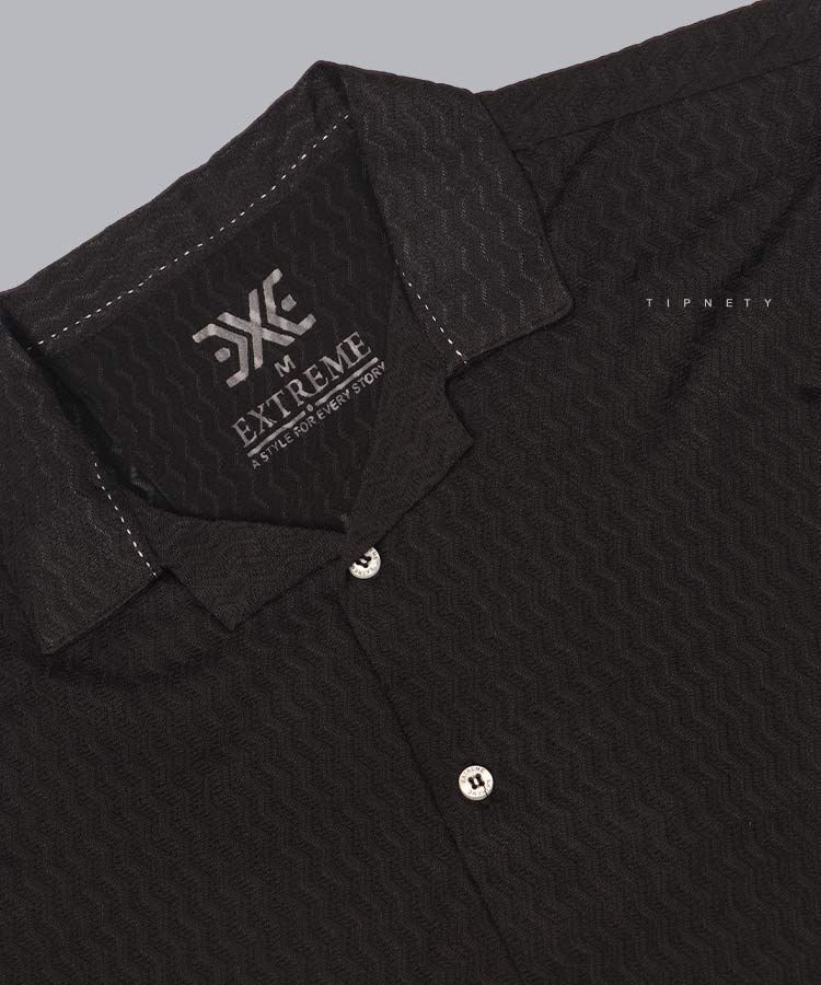                         مشکی سفید طوسی کرم سبز پیراهن یقه انگلیسی 0253  - تصویر 2