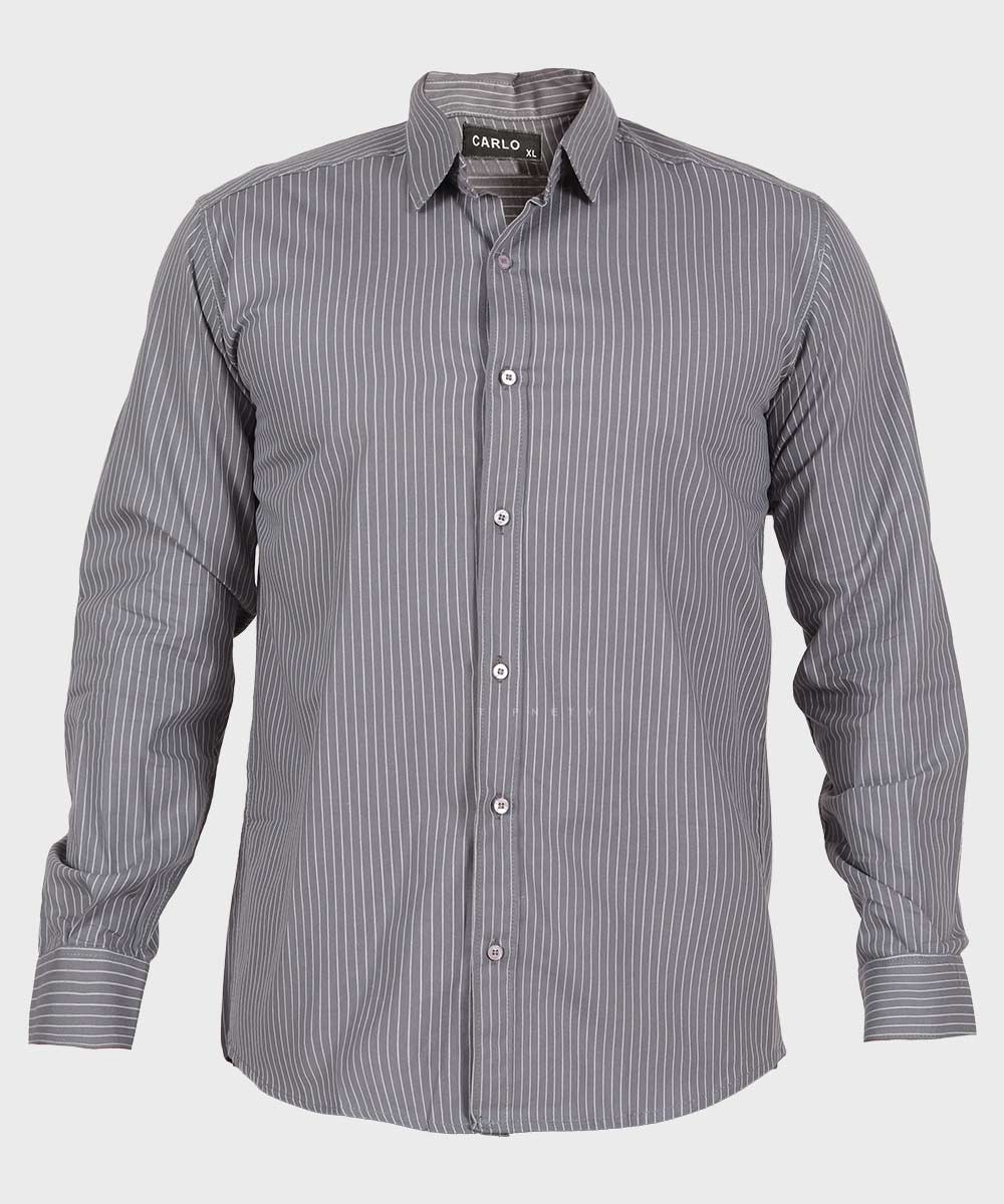 پیراهن مردانه آستین بلند راه راه 0346