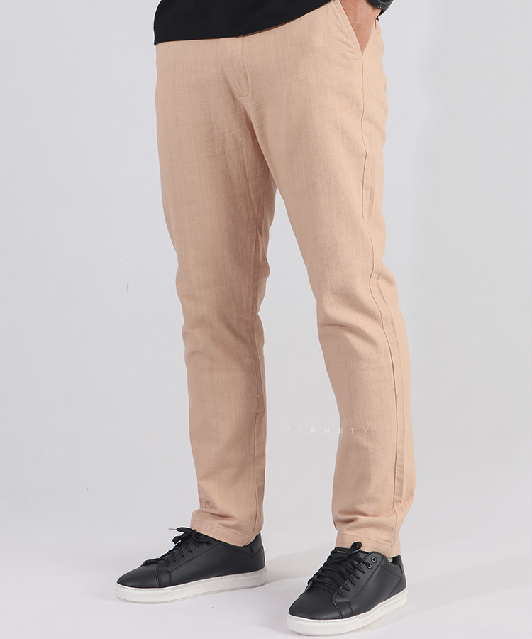 شلوار لینن مردانه قواره اسلیم 3622