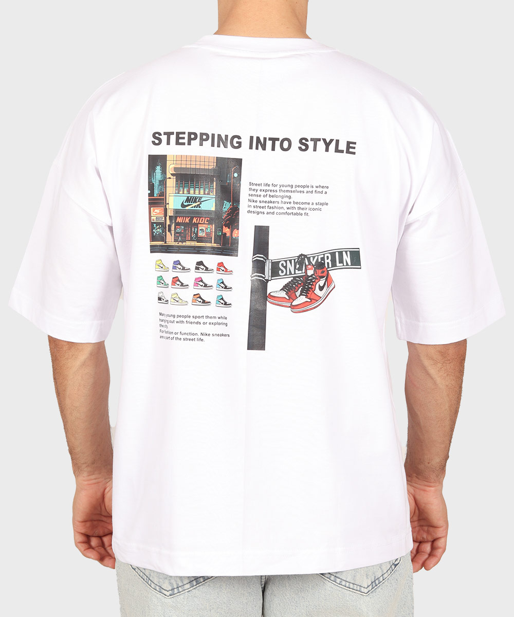 صورتی آبی روشن خاکی سفید تیشرت لش 6210  - تصویر 12