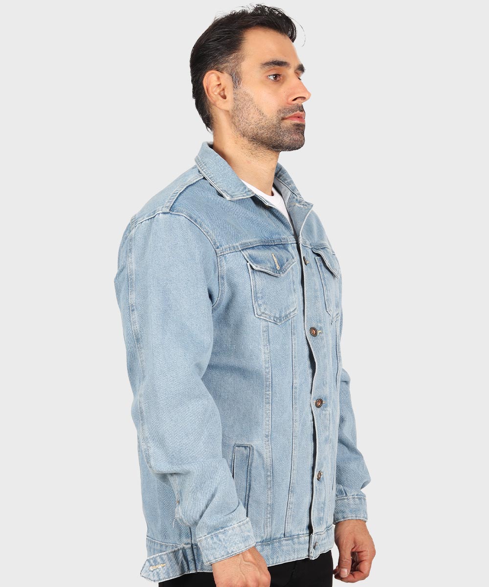         آبی روشن زمستانه کت جین 0201  - تصویر 9