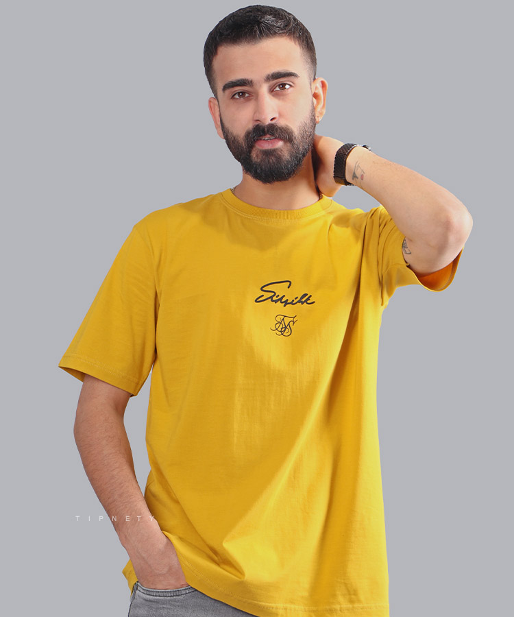 تیشرت طرح دار مردانه 5105