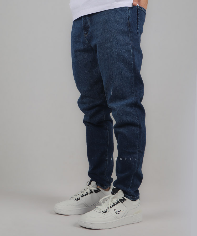 شلوار جین بوی فرند مردانه آبی تیره 0026