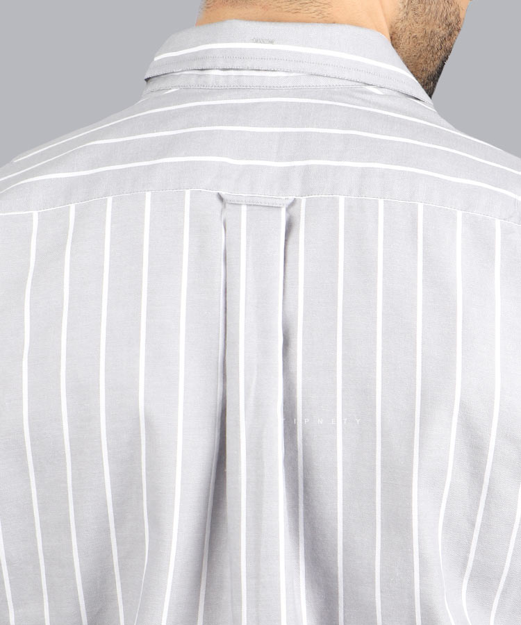                     طوسی پیراهن آستین بلند کلاسیک 0990  - تصویر 3