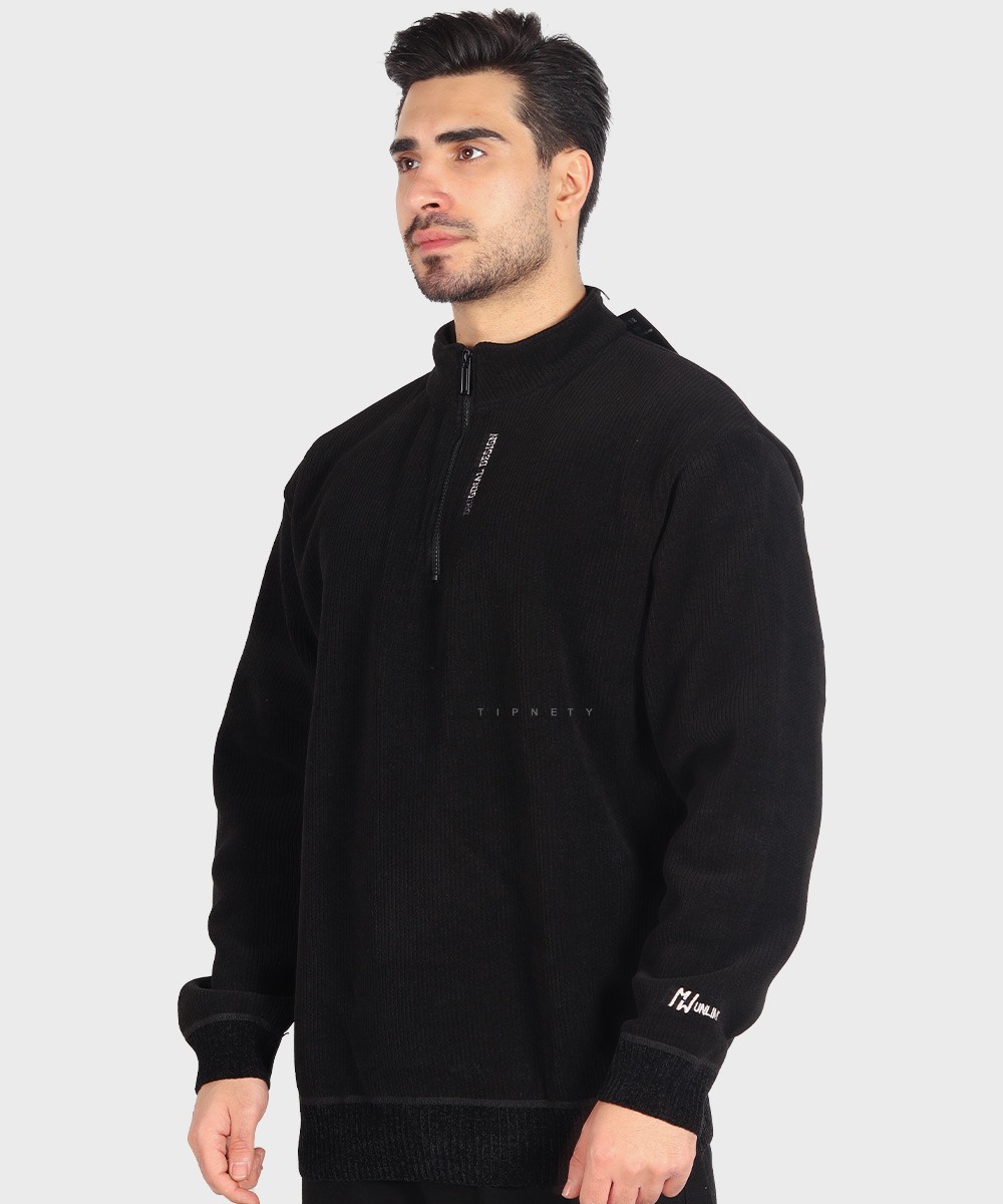 مشکی عسلی خاکی پاییزه پلیور 6095  - تصویر 10