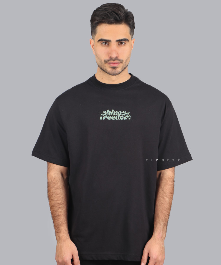 تیشرت لش طرح دار مردانه 1269