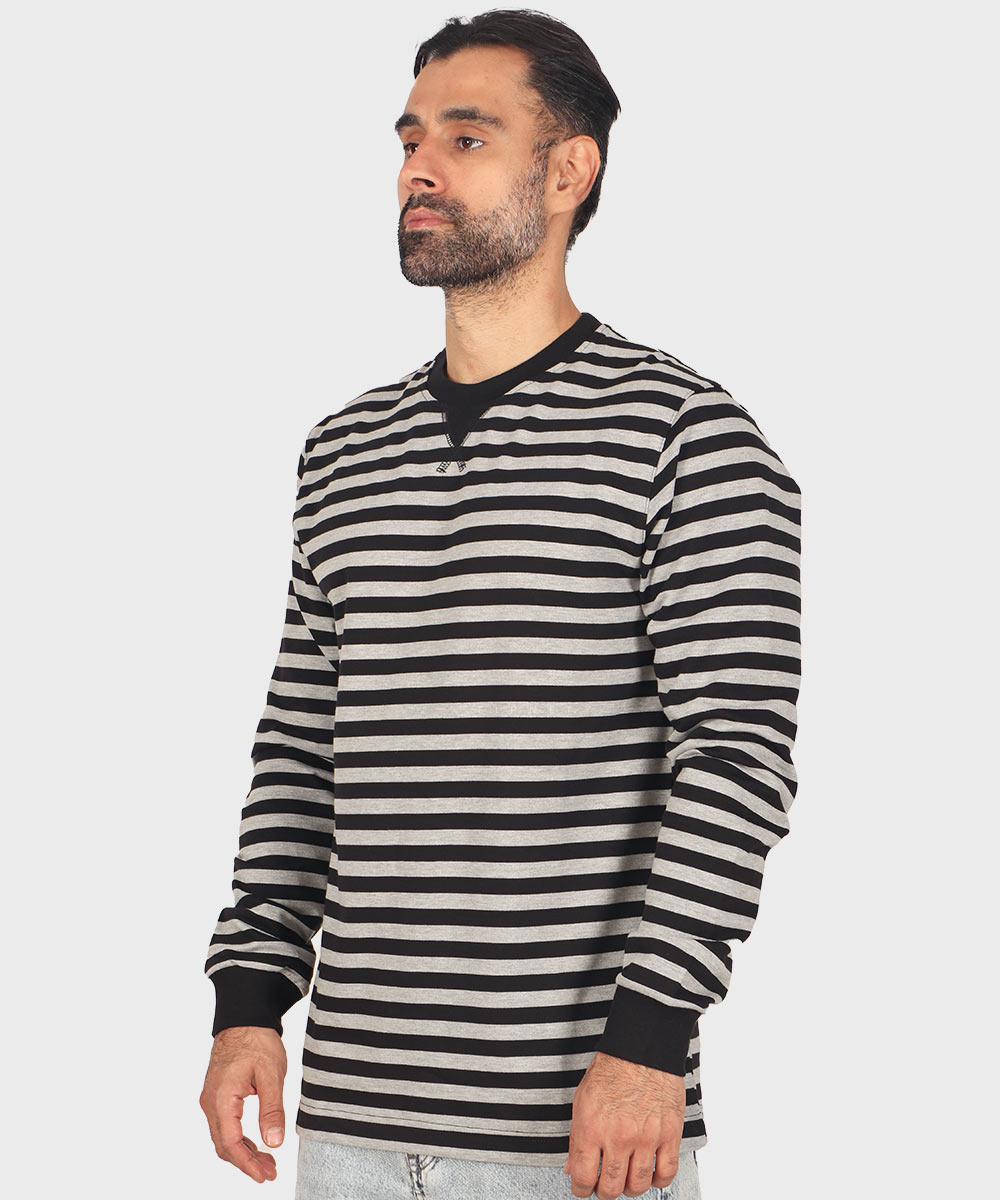                         مشکی دودی آبی پاییزه تیشرت 1746  - تصویر 11