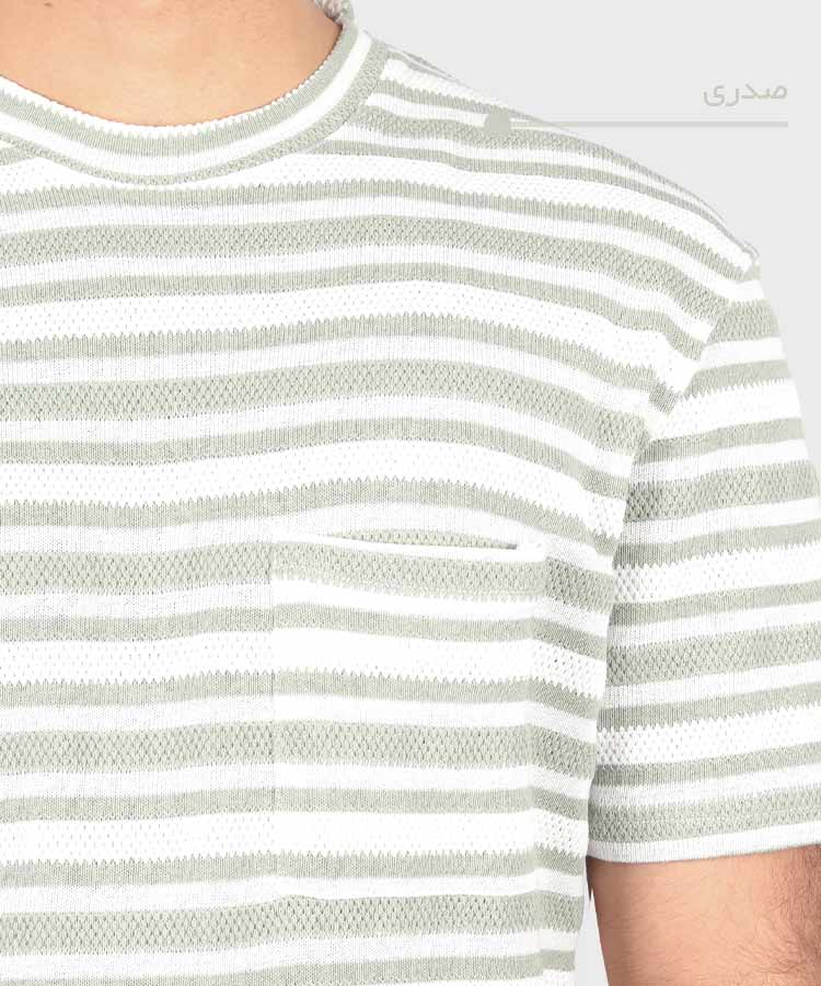                         صدری مشکی سورمه ای تیشرت لش 3520  - تصویر 4