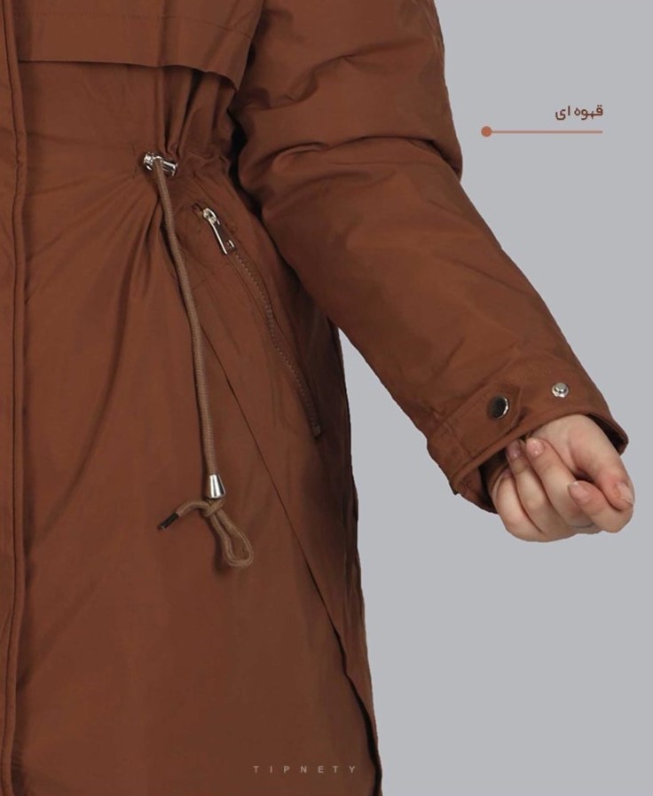                                                                                                                                                                                                                                                                                                       قهوه ای خاکی کرم مشکی قرمز سبز زمستانه کاپشن 2170  - تصویر 7