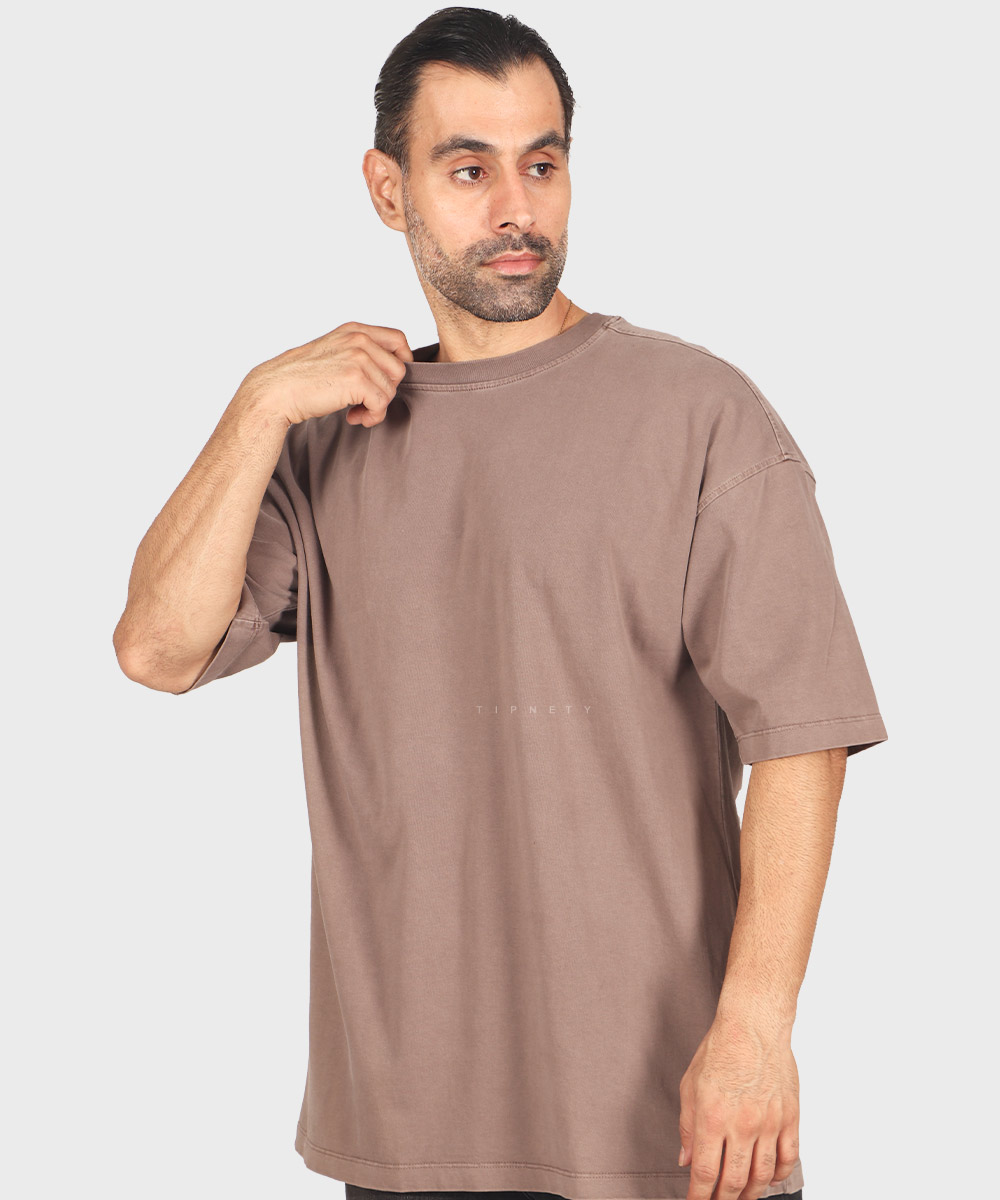             نفتی دودی شکلاتی لجنی آبی تیشرت لش 1761  - تصویر 5