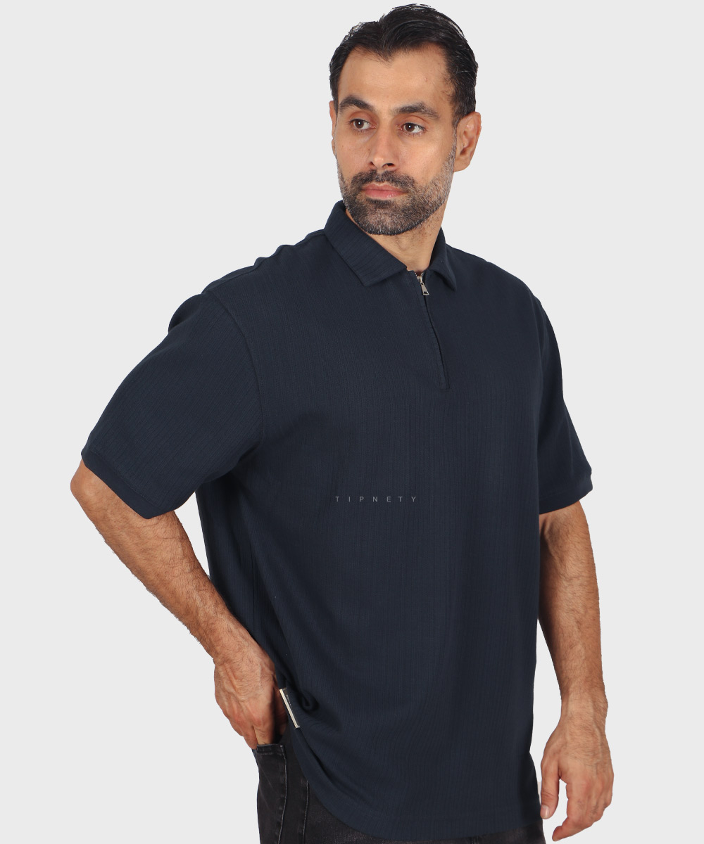             صدری مشکی کرم سورمه ای شیری تیشرت یقه دار 4208  - تصویر 22