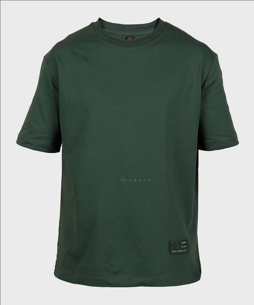 تیشرت لش دخترانه یشمی و ساده 8144