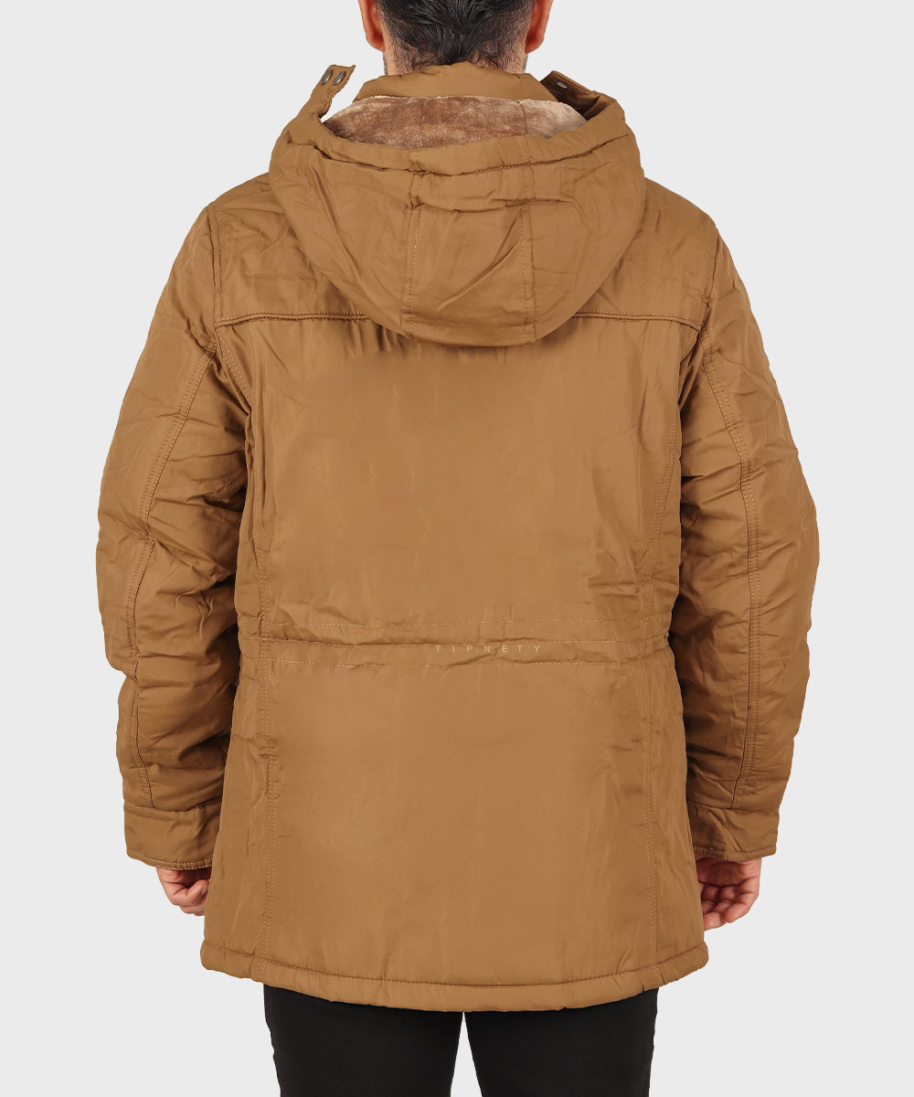                 لجنی شتری مشکی زمستانه کاپشن 1922  - تصویر 19