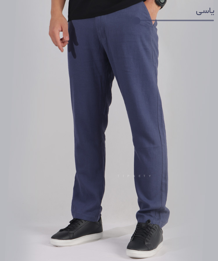 شلوار لینن مردانه قواره اسلیم 3622