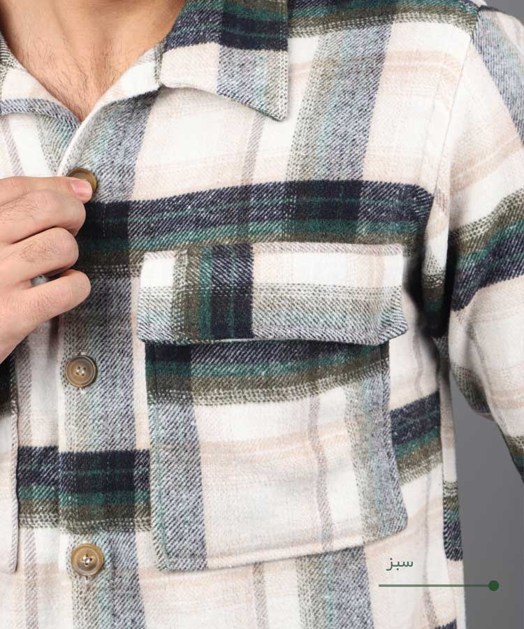                                                                                                             زرشکی سبز مشکی کاربنی پاییزه پیراهن 4023  - تصویر 5