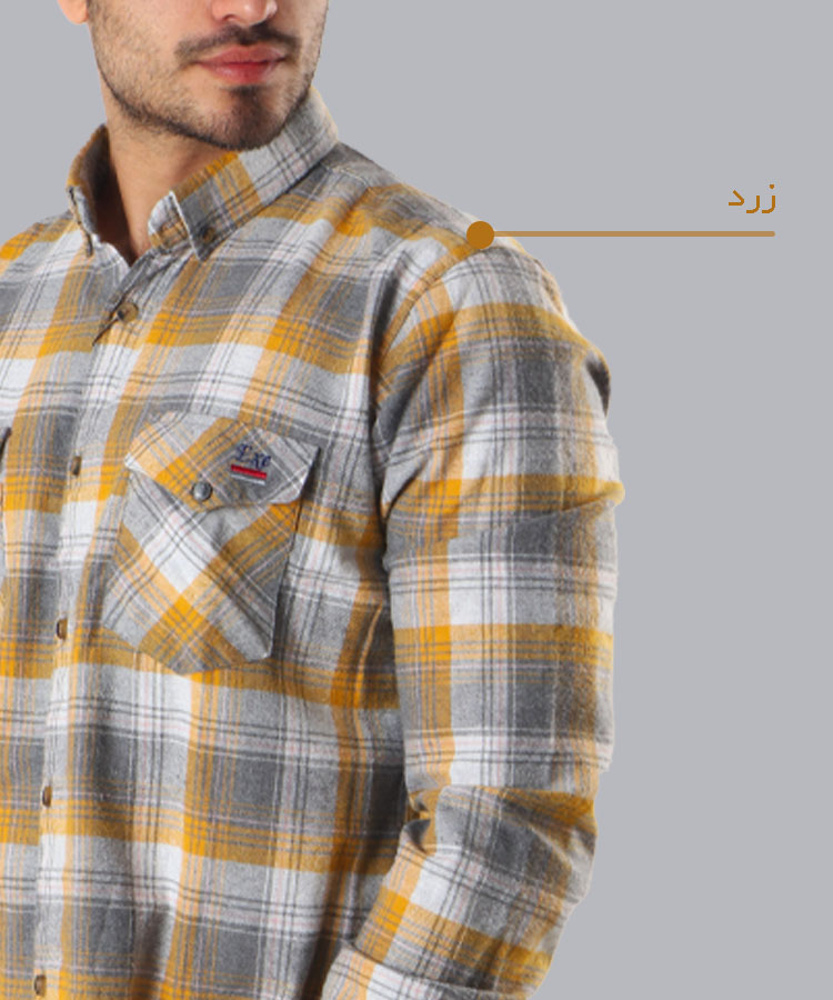                                                                                                                                                             نارنجی کرم سبز قرمز زرد پاییزه پیراهن 0498  - تصویر 7