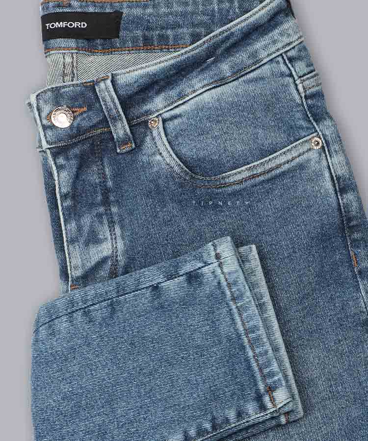         آبی شلوار جین اسکینی 3711  - تصویر 4