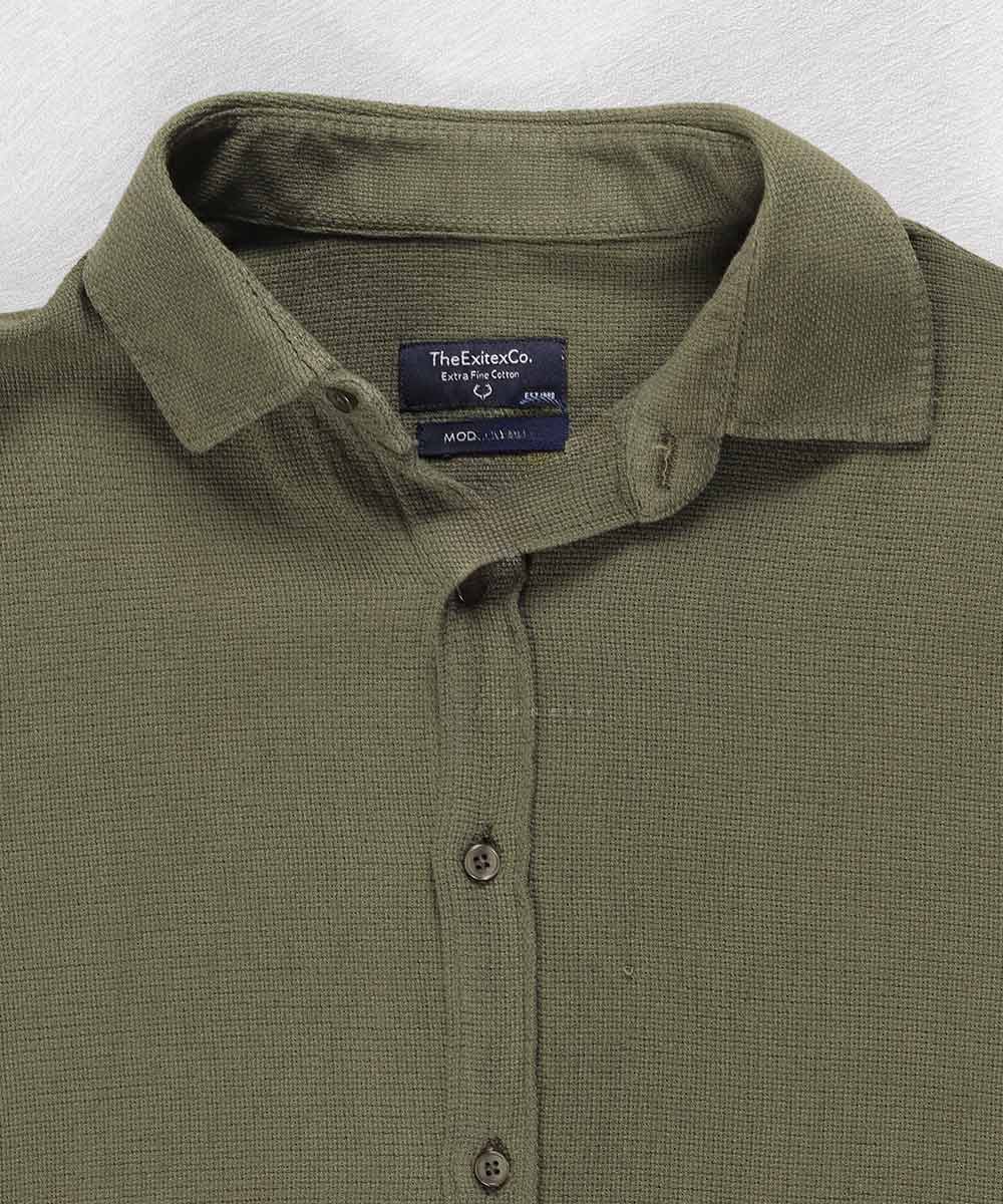                                                 سفید آبی روشن لجنی مشکی کرم پیراهن آستین کوتاه فیت 5456  - تصویر 8