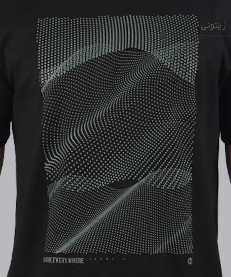 تیشرت طرح دار مردانه 1270