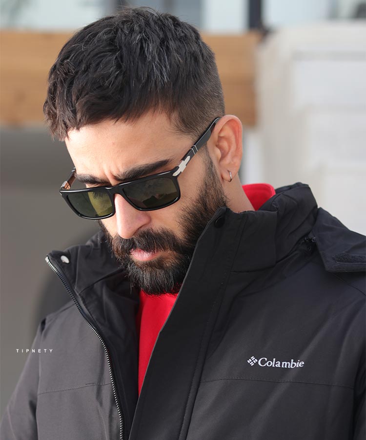                                                                                                                                                 قرمز لجنی مشکی زمستانه کاپشن 2205  - تصویر 5