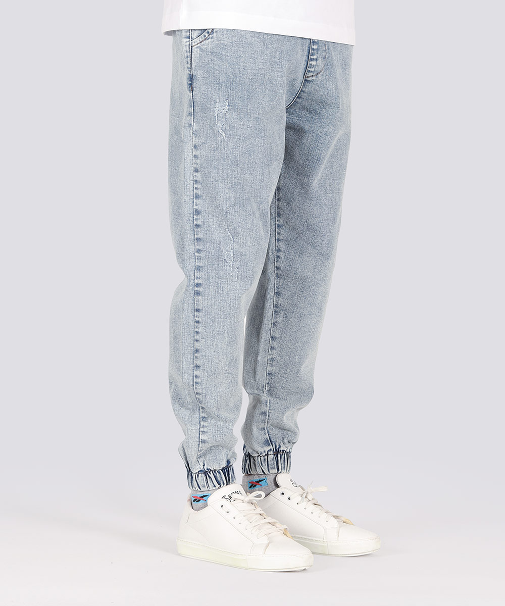         یخی             یخی     نوک مدادی سورمه ای طوسی   یخی آبی شلوار جین اسلش 4148  - تصویر 5