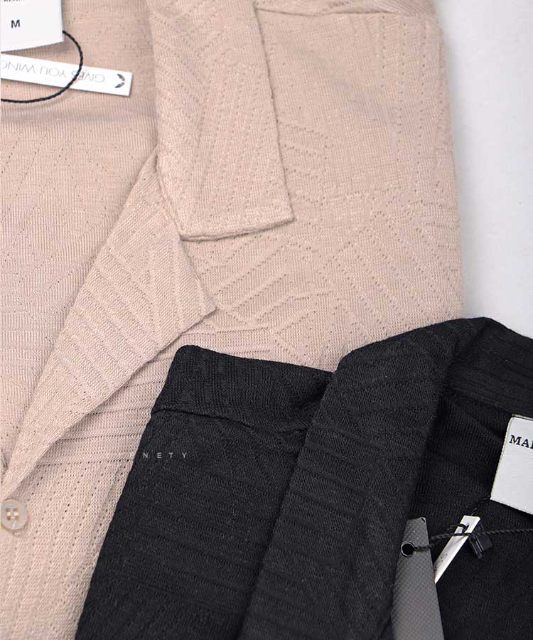                   کرم مشکی پیراهن یقه انگلیسی 0910  - تصویر 4