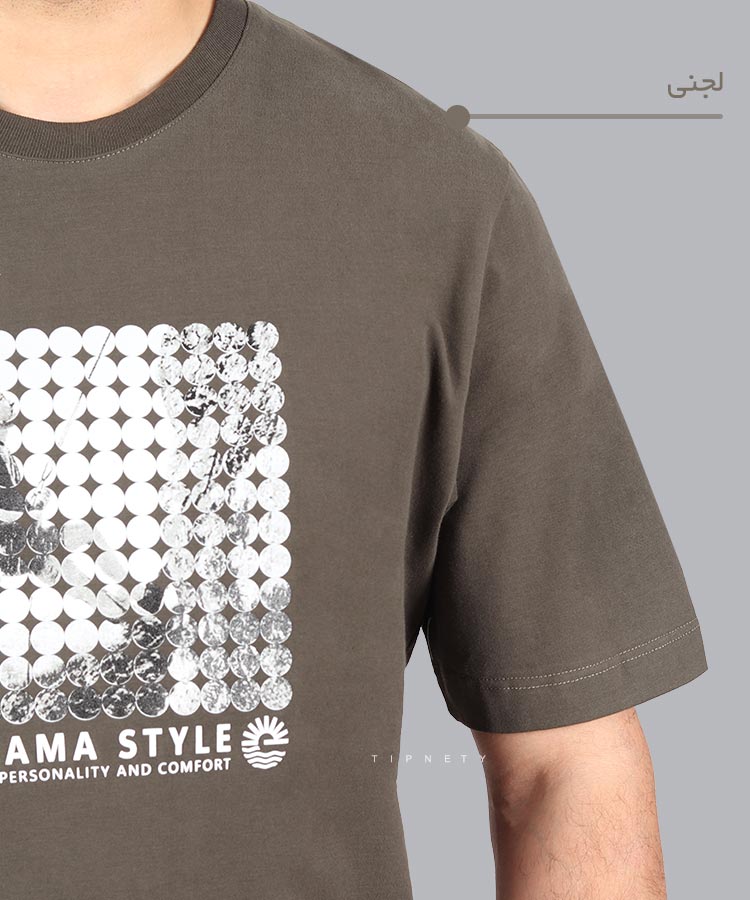                         سبز تیشرت چاپی 1421  - تصویر 3