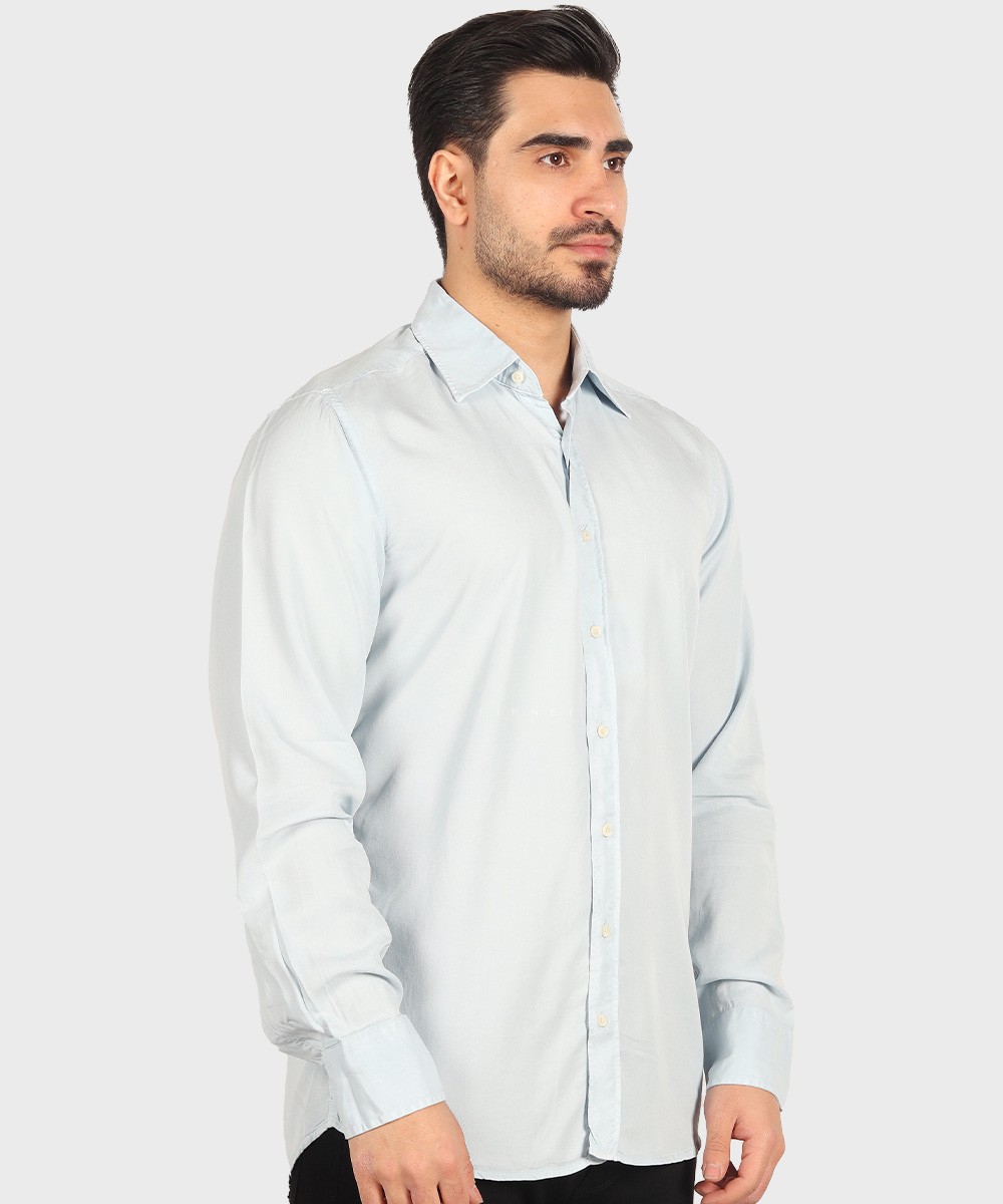     روشن               آبی آبی روشن سورمه ای نسکافه ای لجنی مشکی نفتی سفید پیراهن لش 1700  - تصویر 15